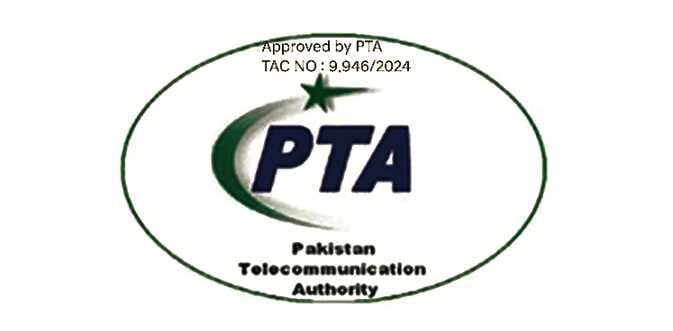 2026 Kia Tasman PTA certification label image. The oval-shaped mark features the text 'Approved by PTA' and 'TAC NO : 9.946/2024' at the top, a stylized 'PTA' logo with a crescent and star in the center, and 'Pakistan Telecommunication Authority' at the bottom. This indicates the radio frequency components comply with Pakistan's telecommunication standards.