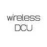 2026 Kia Tasman Wireless DCU symbol icon. The text 'wireless' is displayed above the text 'DCU'. It identifies the fuse corresponding to the wireless control unit.