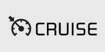 2026 Kia Tasman Cruise indicator icon. The image displays a speedometer symbol with an arrow pointing to the gauge and the text 'CRUISE' on the right. This icon indicates the operation status of the Cruise Control system.