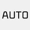 2026 Kia Tasman AUTO symbol image. The image displays the text 'AUTO' in bold, black uppercase letters. It indicates the automatic operation mode for vehicle functions like lights or wipers.